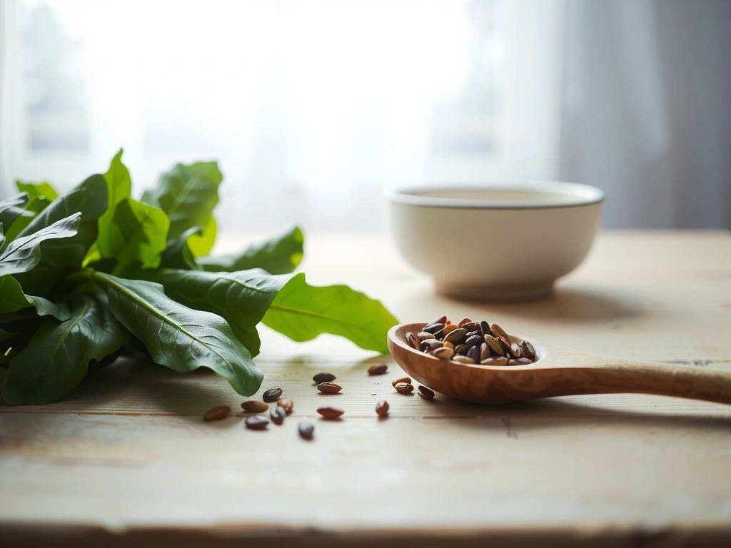 Naturverbundene Darstellung von frischen Lebensmitteln